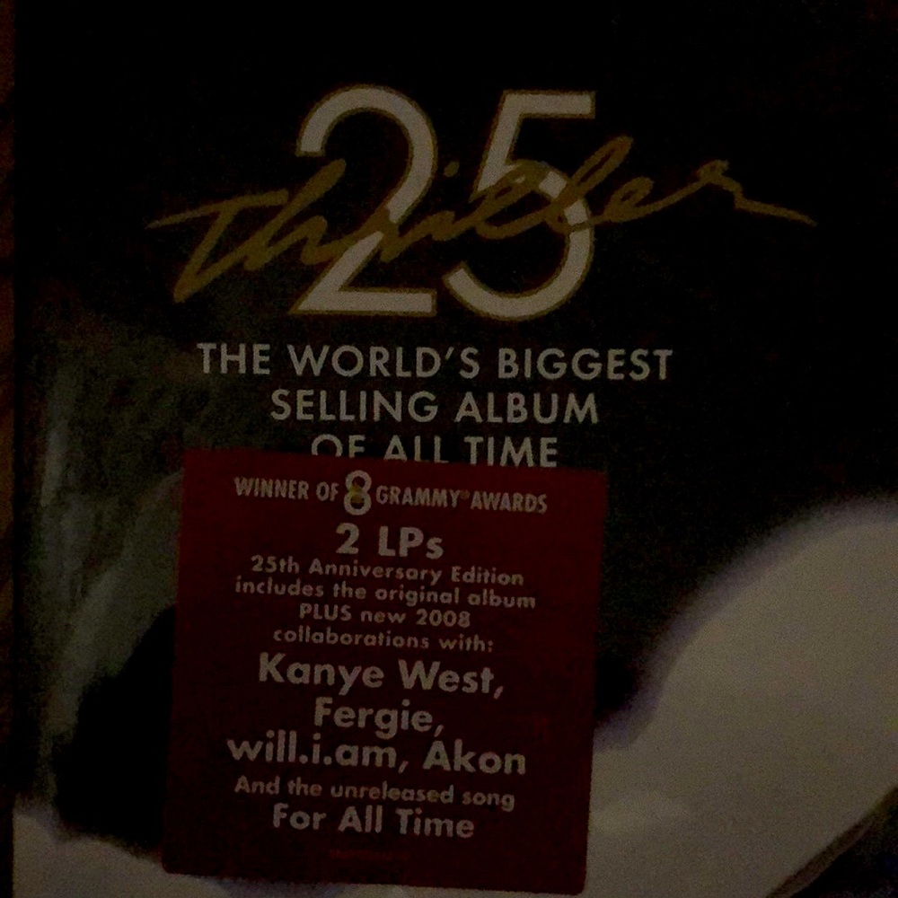 Vinyl 25th Anniversary Edition Thriller MJ